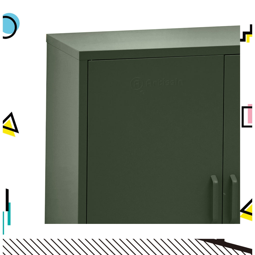 ArtissIn Buffet Sideboard Metal Cabinet - SWEETHEART Green