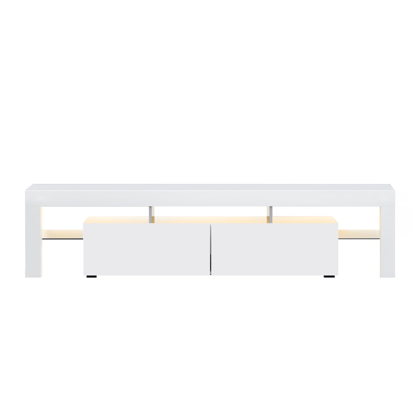 Artiss Entertainment Unit TV Cabinet LED 189cm White Elo