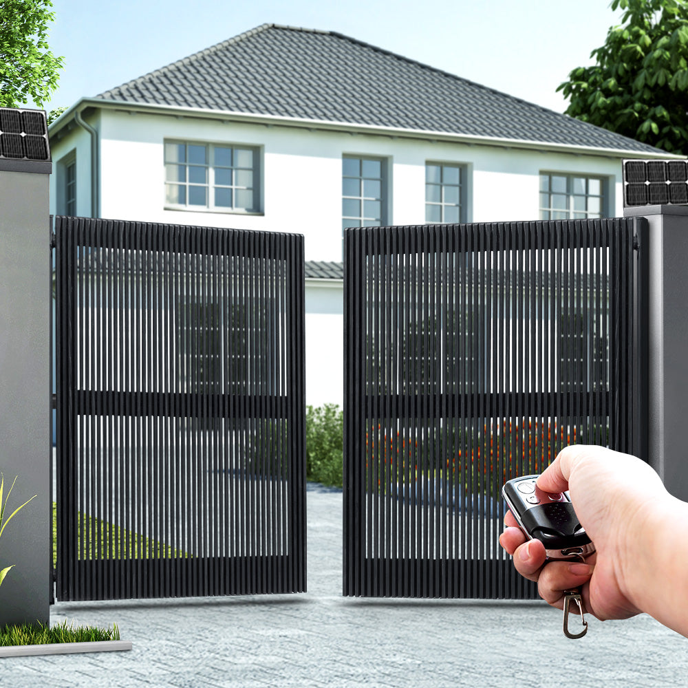 Lockmaster Dual Swing Gate Opener 800KG 40W Solar Panel