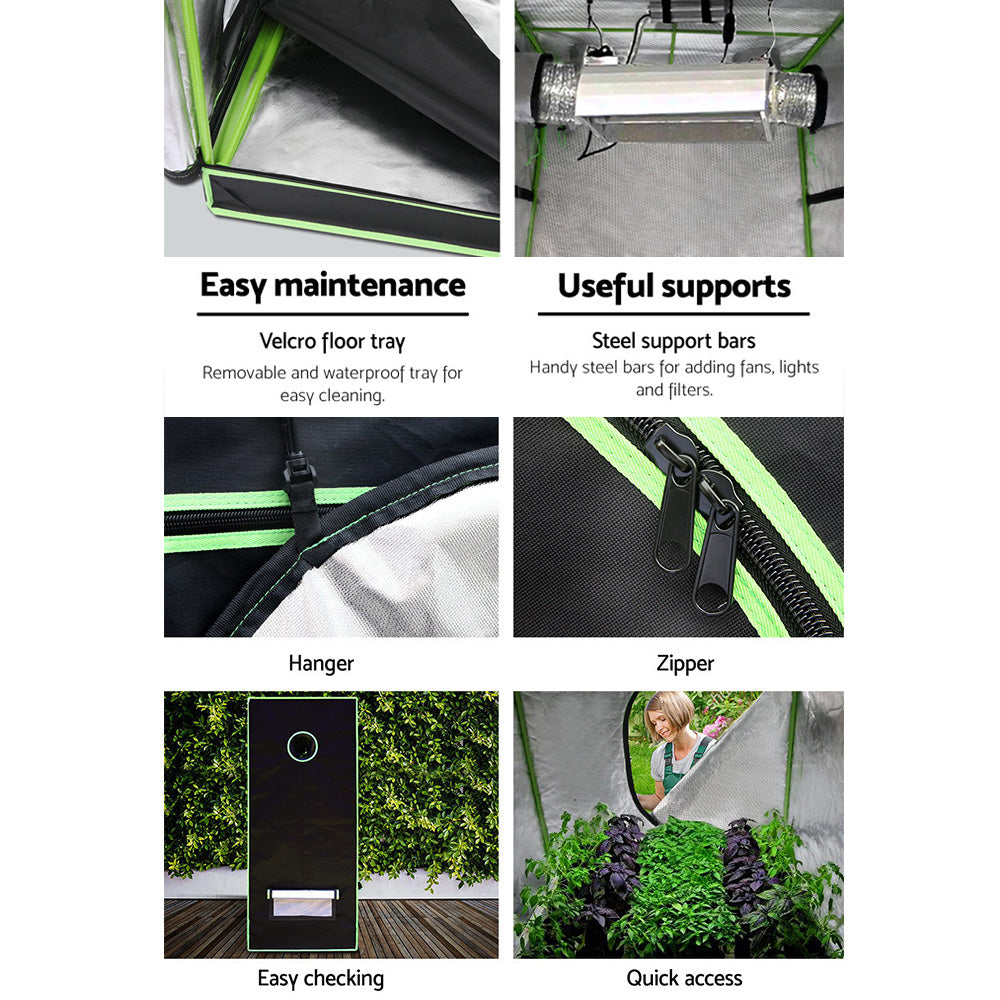 Greenfingers Grow Tent 60x60x140CM Hydroponics Kit Indoor Plant Room System