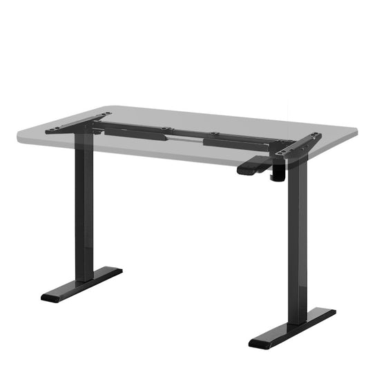 Artiss Standing Desk Frame Only Motorised Black