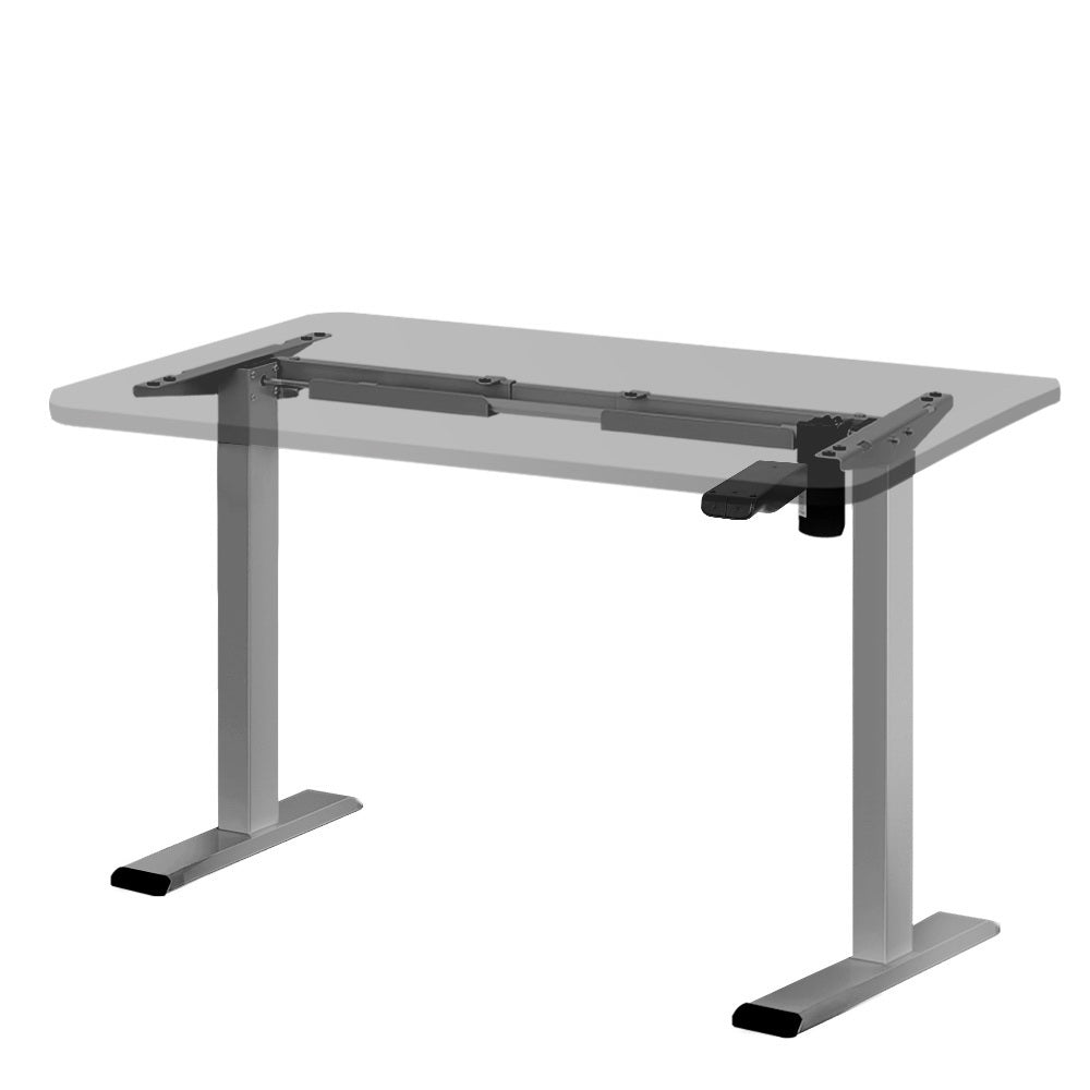 Artiss Standing Desk Frame Only Motorised Grey