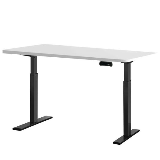 Artiss Standing Desk Motorised Dual Motor White 140CM