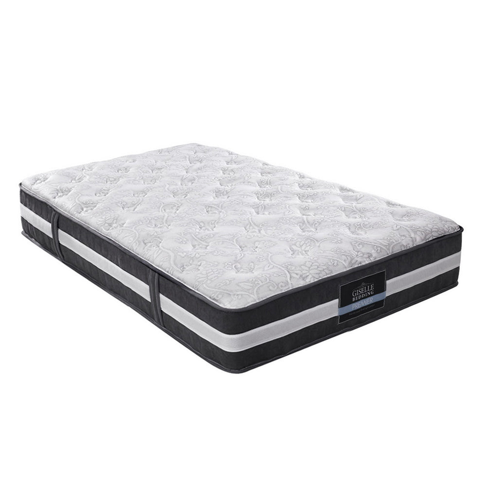 Giselle Bedding 30cm Mattress Pocket Spring King Single