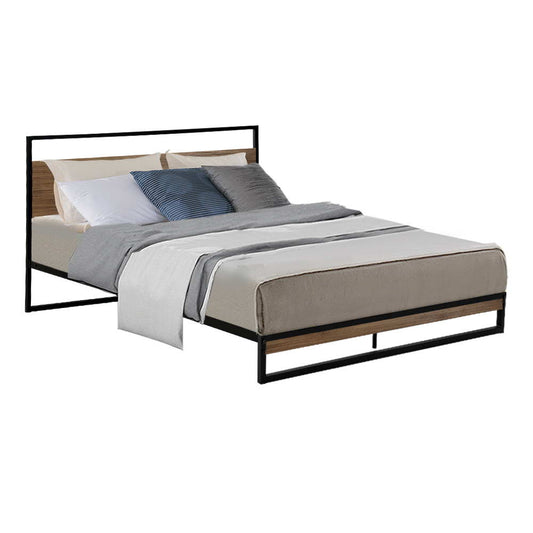 Artiss Bed Frame Double Size Metal Frame DANE