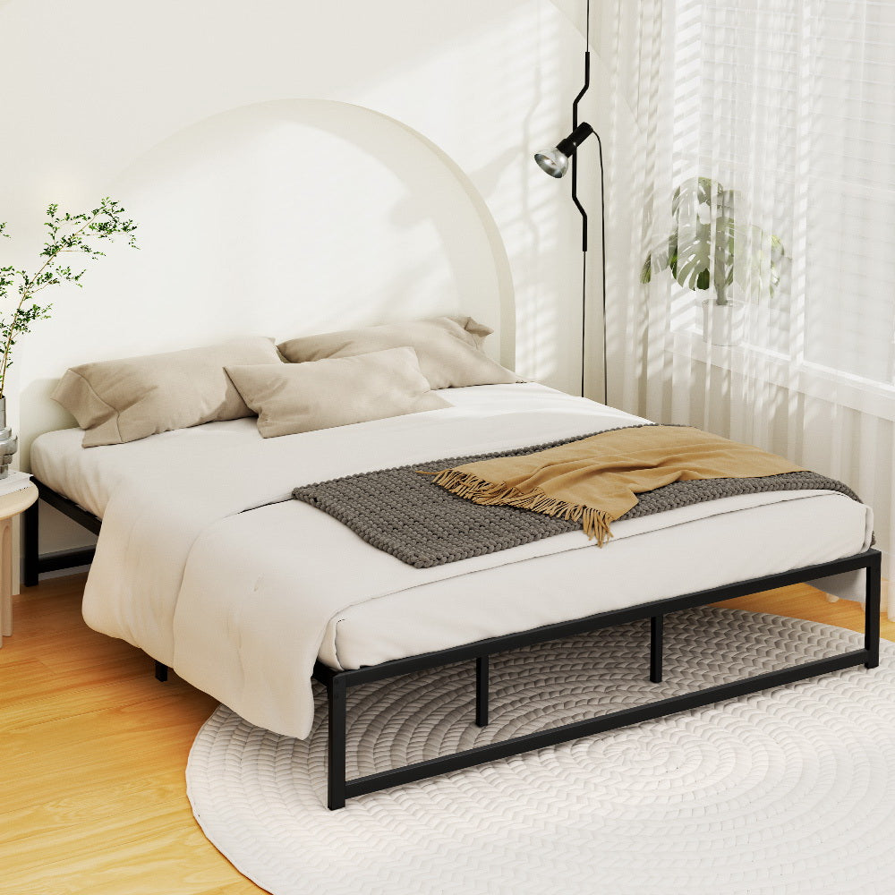 Artiss Bed Frame King Size Metal Frame TINO