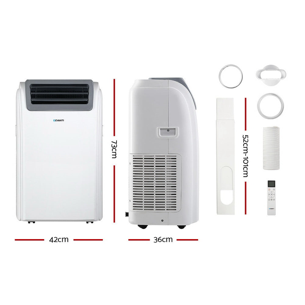 Devanti Portable Air Conditioner WiFi 12000BTU