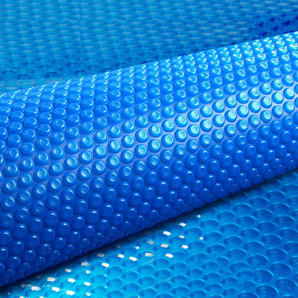 Aquabuddy Pool Cover 500 Micron 11x4.8m Swimming Pool Solar Blanket Blue