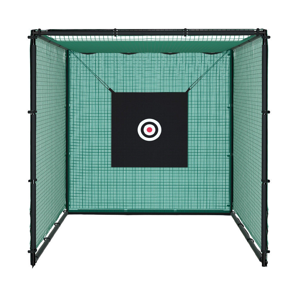 Everfit 3m Golf Practice Net Hitting Cage with Steel Frame Baseball Training