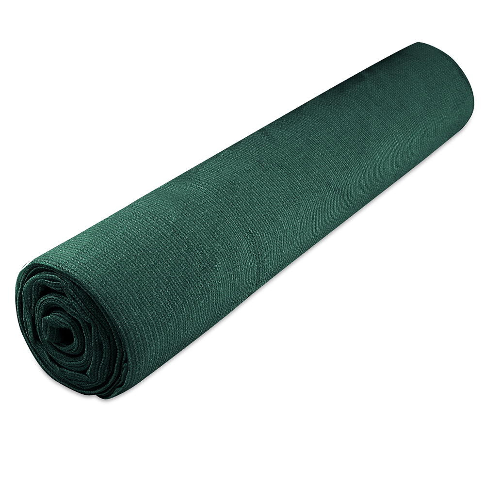 Instahut 50% Shade Cloth 3.66x30m Shadecloth Sail Heavy Duty Green