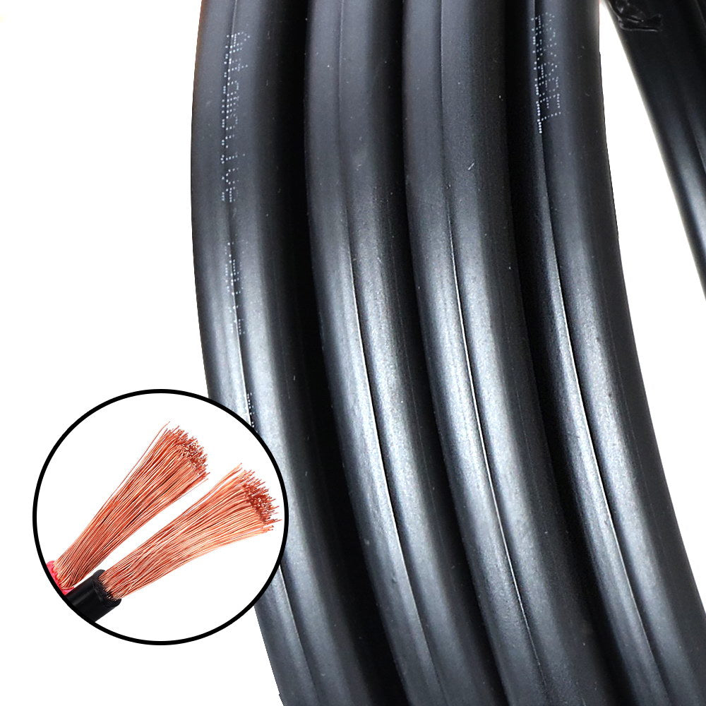 Giantz 8B&S 10M Twin Core Wire Electrical Cable Extension Car 450V 2 Sheath