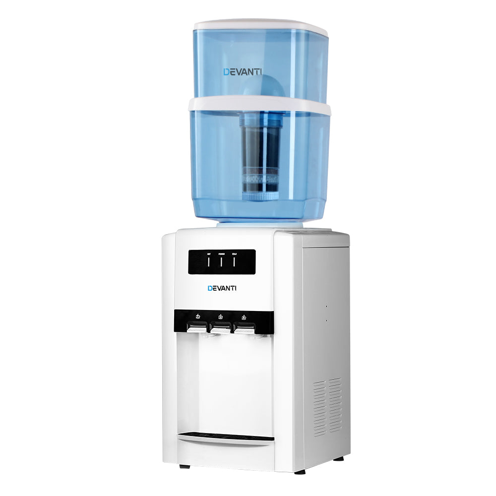 Devanti Water Cooler Dispenser Bench Top 22L